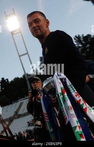 Sergio Conceicao (FC Porto) im Finale des TACA de Portugal 2024 zwischen dem FC Porto und Sporting CP (2:1) im Estadio Nacional Jamor, Lissabon, Port Stockfoto