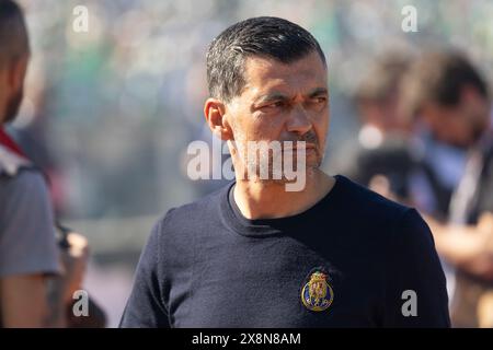 Mai 2024. Lissabon, Portugal. Portos Cheftrainer aus Portugal Sergio Conceicao im Finale des portugiesischen Cup Porto vs Sporting Credit: Alexandre de Sousa/Alamy Live News Stockfoto