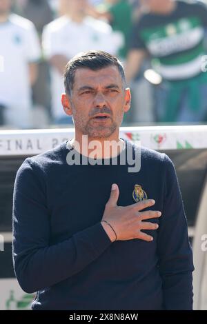 Mai 2024. Lissabon, Portugal. Portos Cheftrainer aus Portugal Sergio Conceicao im Finale des portugiesischen Cup Porto vs Sporting Credit: Alexandre de Sousa/Alamy Live News Stockfoto