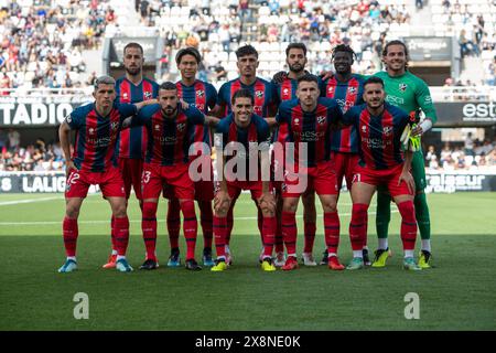 Cartagena, Spanien. Mai 2024. FC Cartagena gegen SD Huessca, reguläres Hypermotion League-Spiel Cartagonova Stadion, Cartagena, Region Murcia Spanien, 26. Mai 2024. Quelle: Pascu Méndez/Alamy Live News Stockfoto