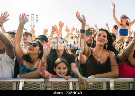 Napa, USA. Mai 2024. Publikum/Atmosphäre während des BottleRock auf der Napa Valley Expo am 25. Mai 2024 in Napa, Kalifornien. Foto: Chris Tuite/imageSPACE Credit: Imagespace/Alamy Live News Stockfoto