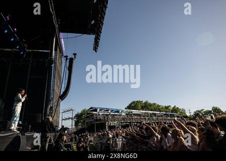 Napa, USA. Mai 2024. Publikum/Atmosphäre während des BottleRock auf der Napa Valley Expo am 25. Mai 2024 in Napa, Kalifornien. Foto: Chris Tuite/imageSPACE Credit: Imagespace/Alamy Live News Stockfoto