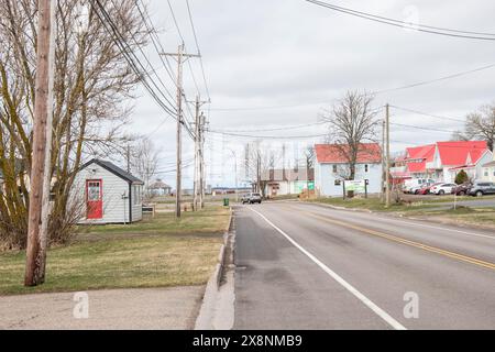 Residenzen in St. Peters Bay, Prince Edward Island, Kanada Stockfoto