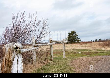 Wanderwege im Greenwich National Park in St. Peters Bay, Prince Edward Island, Kanada Stockfoto