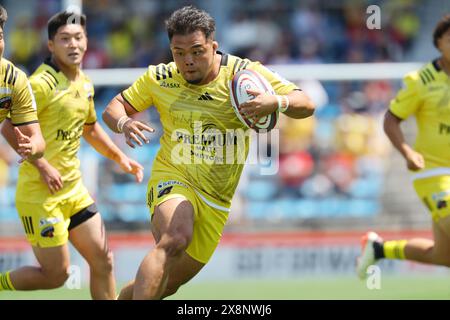 Tokio, Japan. Mai 2024. Kan Nakano (Sumgoliate) Rugby : 2023-24 Japan Rugby League One Play-off Turnier dritter Platz Spiel zwischen Yokohama Canon Eagles 33-40 Tokyo Suntory Sungoliath im Prince Chichibu Memorial Stadium in Tokio, Japan. Quelle: AFLO/Alamy Live News Stockfoto