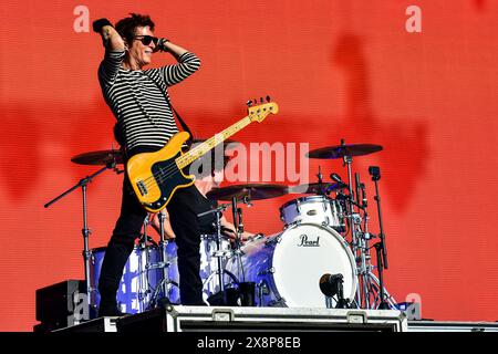 Napa, Kalifornien, USA. Mai 2024. Der Nachwuchs trat auf der Bühne beim BottleRock 2024 Music Festival auf. Kredit: Ken Howard/Alamy Stockfoto