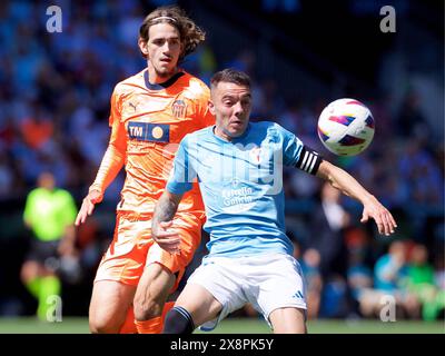 Vigo, Spanien. Mai 2024. Spanien La Liga Fußballspiel Celta gegen Valencia im Balaidos-Stadion in Vigo, Pontevedra. Mai 2024 900/Cordon Press Credit: CORDON PRESS/Alamy Live News Stockfoto