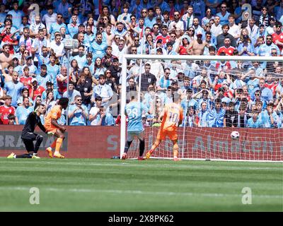 Vigo, Spanien. Mai 2024. Spanien La Liga Fußballspiel Celta gegen Valencia im Balaidos-Stadion in Vigo, Pontevedra. Mai 2024 900/Cordon Press Credit: CORDON PRESS/Alamy Live News Stockfoto