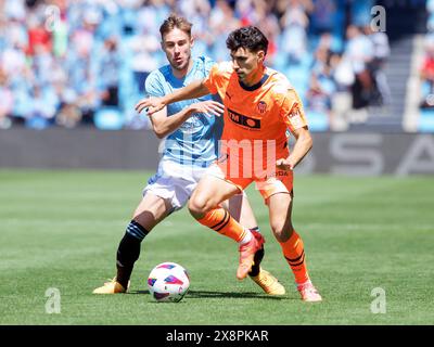 Vigo, Spanien. Mai 2024. Spanien La Liga Fußballspiel Celta gegen Valencia im Balaidos-Stadion in Vigo, Pontevedra. Mai 2024 900/Cordon Press Credit: CORDON PRESS/Alamy Live News Stockfoto