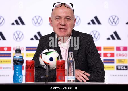 Blankenhain, Deutschland. Mai 2024. Fussball EM-Trainingslager Auftakt-PK am 27.05.2024 im Schloss Blankenhain in Blankenhain Bernd Neuendorf ( DFB-Praesident ) Foto: Revierfoto Credit: ddp Media GmbH/Alamy Live News Stockfoto