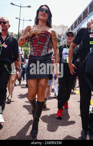 Monte Carlo, Monaco. Mai 2024. Der südkoreanische DJ Peggy Gou wird am 26. Mai 2024 auf dem Circuit de Monaco in Monte-Carlo, Monaco, vor dem Grand Prix von Monaco gesehen. (Kreditbild: © Beata Zawrzel/ZUMA Press Wire) NUR REDAKTIONELLE VERWENDUNG! Nicht für kommerzielle ZWECKE! Stockfoto