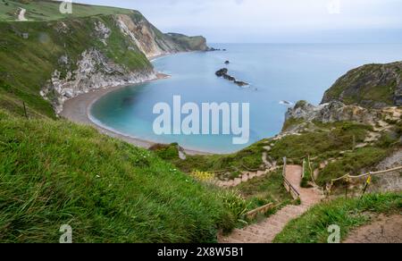 Man O'war Beach, St. Oswalds Bay, Durdle Door, Dorset, England Stockfoto