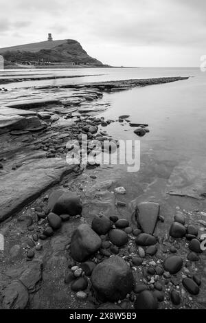 Kimmeridge Bay und Clavell Tower, Jurassic Coast, Dorset, England Stockfoto