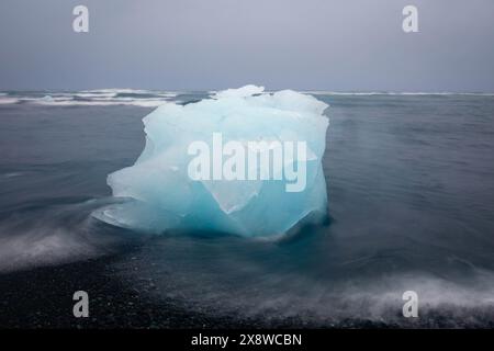 Breiðamerkursandur, Diamond Beach, Island Stockfoto