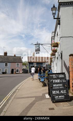 Der Swan Hotel Thaxted Essex Stockfoto