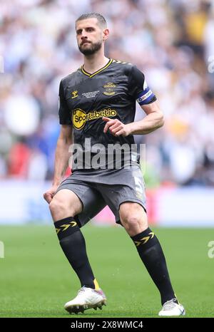 London, Großbritannien. Mai 2024. Jack Stephens aus Southampton während des Sky Bet Championship Matches im Wembley Stadium, London. Der Bildnachweis sollte lauten: Paul Terry/Sportimage Credit: Sportimage Ltd/Alamy Live News Stockfoto