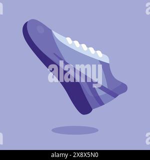 Vektor-Symbol für Sportschuhe. Athlet Laufschuh Symbol Vektor. Laufschuh Stock Vektor