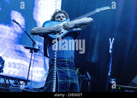 Edinburgh, Schottland. 27. Mai 2024. King Gizzard & The Lizard Wizard spielen die Usher Hall in Edinburgh King Gizzard & The Lizard Wizard, plus C.O.F.F.I.N Credit: Raymond Davies / Alamy Live News Stockfoto