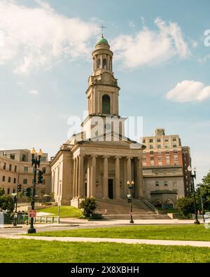 National City Christian Church in Thomas Circle, Washington, DC Stockfoto