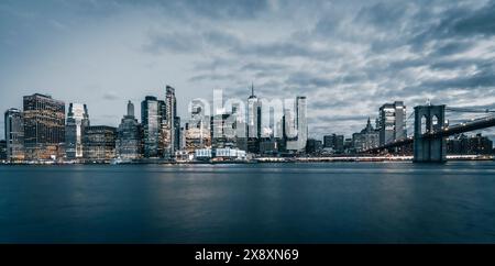 Skyline von New York City Stockfoto