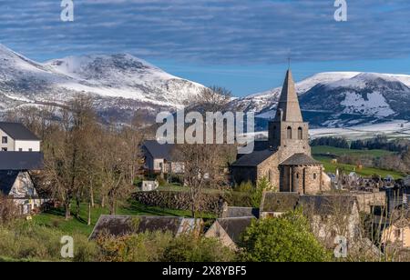 Frankreich, Puy de Dome, Saint Victor la Riviere, Mont Dore, regionaler Naturpark der Vulkane der Auvergne, Monts Dore, Guery See Stockfoto