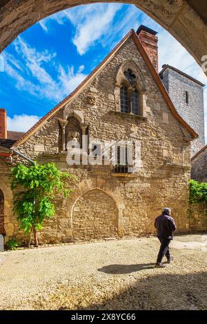 Frankreich, Lot, Martel, mittelalterliche Stadt mit der Bezeichnung Les Plus Beaux Villages de France (die schönsten Dörfer Frankreichs) genannt die Stadt mit den sieben Türmen Stockfoto