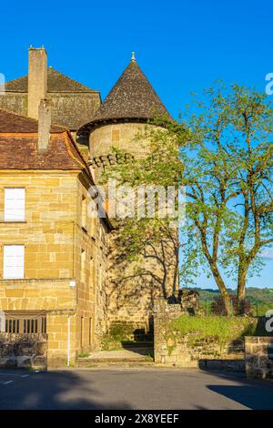 Frankreich, Lot, Lacapelle-Marival, Etappe auf dem Rocamadour-Weg (GR 6), Variante des Weges Le Puy (oder Via Podiensis) Richtung Santiago de Compostela, 15 Stockfoto