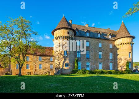 Frankreich, Lot, Lacapelle-Marival, Etappe auf dem Rocamadour-Weg (GR 6), Variante des Weges Le Puy (oder Via Podiensis) Richtung Santiago de Compostela, 15 Stockfoto