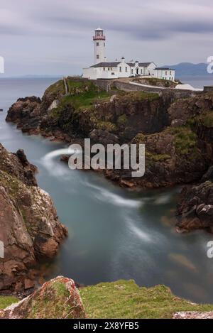 Irland, County Donegal, Fanad Head, Wild Atlantic Way, Fanad Lighthouse Stockfoto