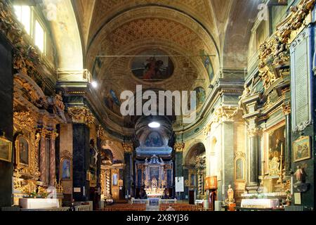 Frankreich, Alpes Maritimes, Nizza, von der UNESCO zum Weltkulturerbe erklärt, Altstadt, Eglise Saint-Martin-Saint-Augustin (St. Martin St. Augustine) ch Stockfoto