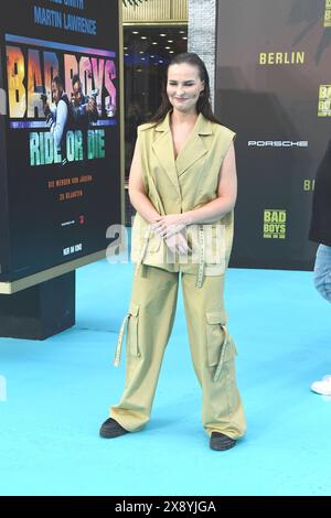 Jana Riva bei der BAD BOYS RIDE OR DIE Premiere in Berlin 27.05.2024 *** Jana Riva at the BAD BOYS RIDE OR DIE Premiere in Berlin 27 05 2024 Stockfoto