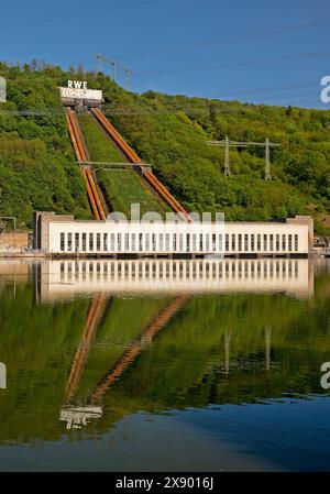 Ehemaliges Pumpspeicherkraftwerk Koepchenwerk am Hengstey-See, Deutschland, Nordrhein-Westfalen, Ruhrgebiet, Herdecke Stockfoto