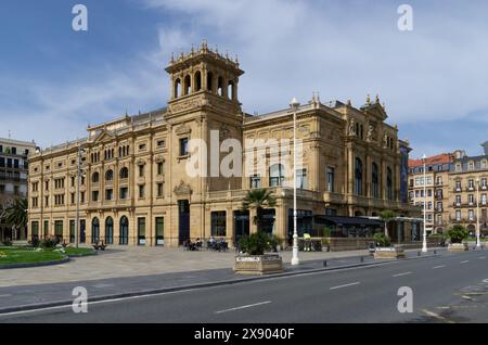 Victoria Eugenia Theatre, San Sebastián, Baskenland, Spanien Stockfoto