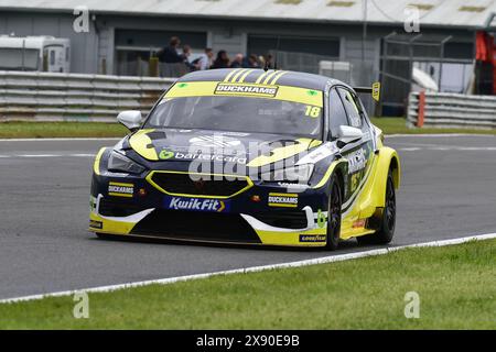 Daryl Deleon, Cupra Leon, Duckhams Racing mit Bartercard, BTCC, British Touring Car Championship, Runden sieben, acht und neun der Saison 2024, Sn Stockfoto