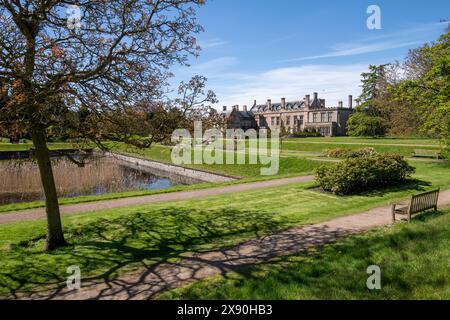 Ein Frühlingstag in Newstead Abbey, Nottinghamshire, England UK Stockfoto