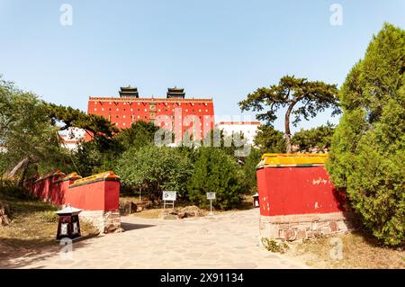 Putuo Zongcheng buddhistischer Tempel in Chengde, Hebei, China Stockfoto