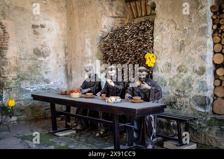 Mönche Refektorium, Ruinen des Klosters von San Francisco el Grande, ein Franziskanerkloster, das Anfang des 18. Jahrhunderts fertiggestellt und 177 zerstört wurde Stockfoto