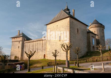 Schloss Malbrouck, Manderen-Ritzing, Moselle (57), Region Grand Est, Frankreich Stockfoto