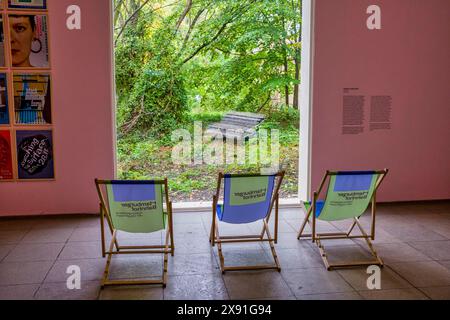 Hamburger Bahnhof - nationale Galerie für zeitgenössische Kunst, Berlin, Deutschland Stockfoto