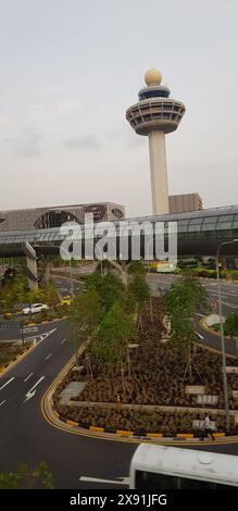 Singapur Außenansicht des Changi Airport Singapur Stockfoto