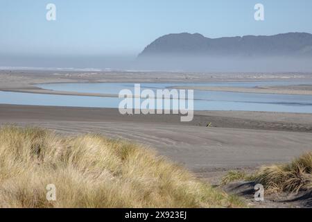 Meyer's Creek Beach liegt an der Südküste von Oregon und ist einer der schönsten Strände an der Westküste. Stockfoto