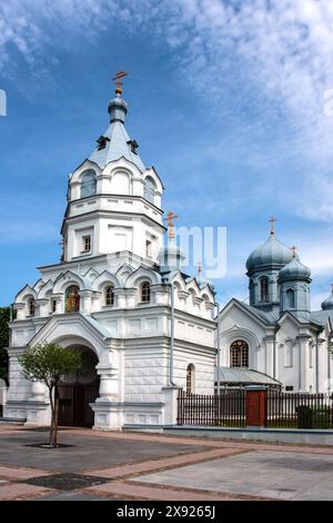Kirche der Apostel von Piotr und Pawel in Wasilkow, ein Denkmal aus dem 19. Jahrhundert, Polen, Podlasie Stockfoto