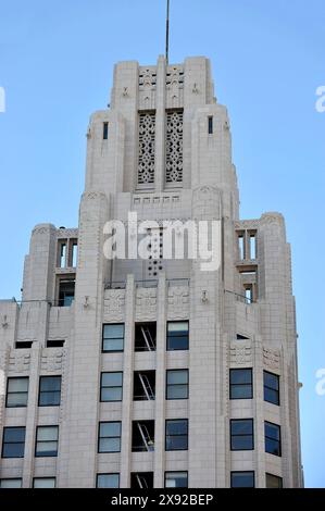 Historisch, Art Deco, Architektur, Downtown, Los Angeles, Kalifornien, USA Stockfoto