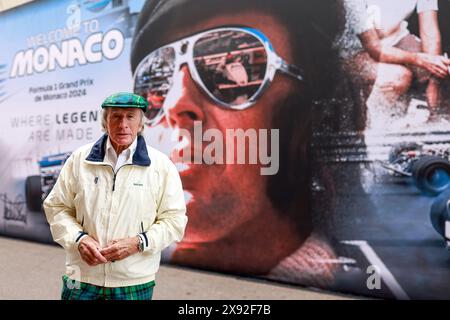 STEWART Jackie, Porträt während des Formel 1 Grand Prix de Monaco 2024, 8. Runde der Formel-1-Weltmeisterschaft 2024 vom 23. Bis 26. Mai 2024 auf dem Circuit de Monaco in Monaco Stockfoto