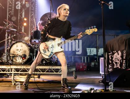 Saint Agnes beim Bearded Theory Festival 2024 Stockfoto