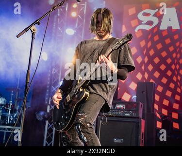 Saint Agnes beim Bearded Theory Festival 2024 Stockfoto