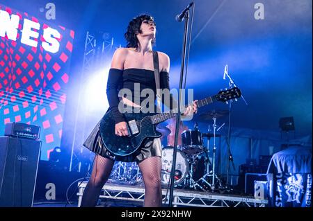 Saint Agnes beim Bearded Theory Festival 2024 Stockfoto