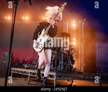 Saint Agnes beim Bearded Theory Festival 2024 Stockfoto