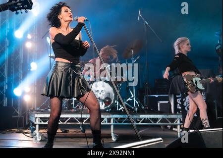 Saint Agnes beim Bearded Theory Festival 2024 Stockfoto