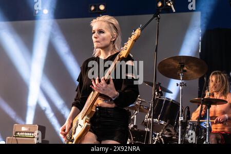 Saint Agnes beim Bearded Theory Festival 2024 Stockfoto